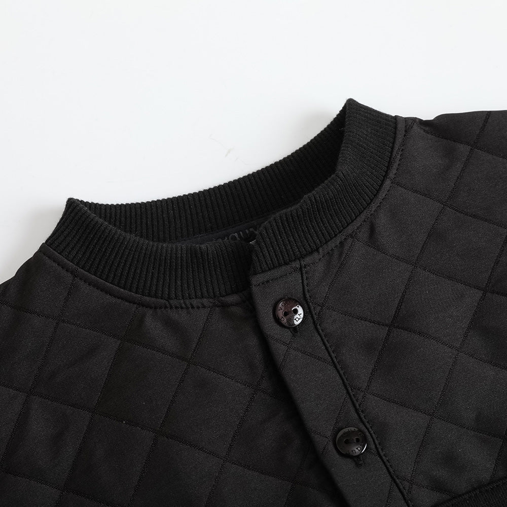 Vauva FW23-男孩黑色船員脖子運動衫