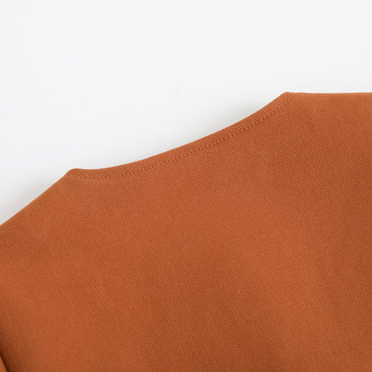 Girls Embroidered Twill Cotton Coat