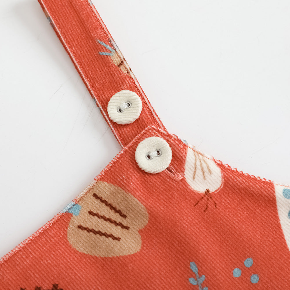 Girls Happy Farm Cotton Dress