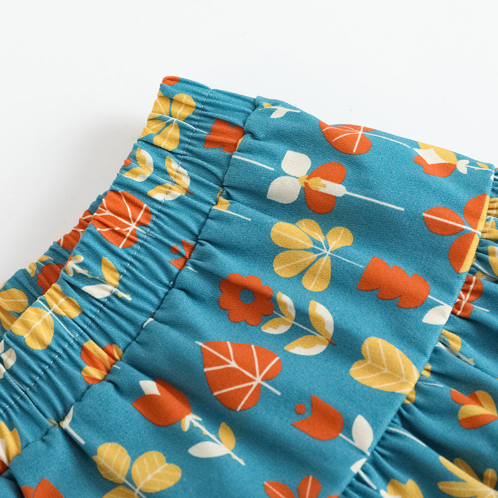 Girls Printed Cotton Skirt