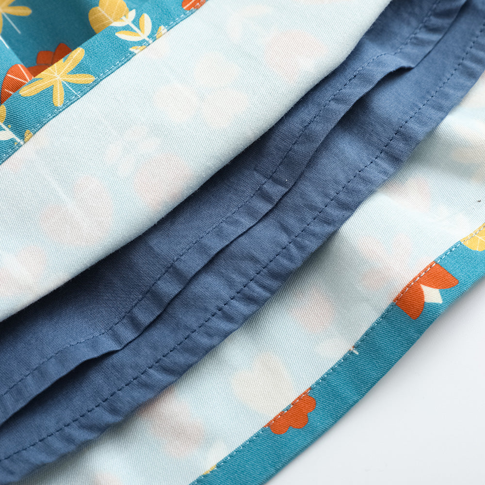 Girls Printed Cotton Skirt