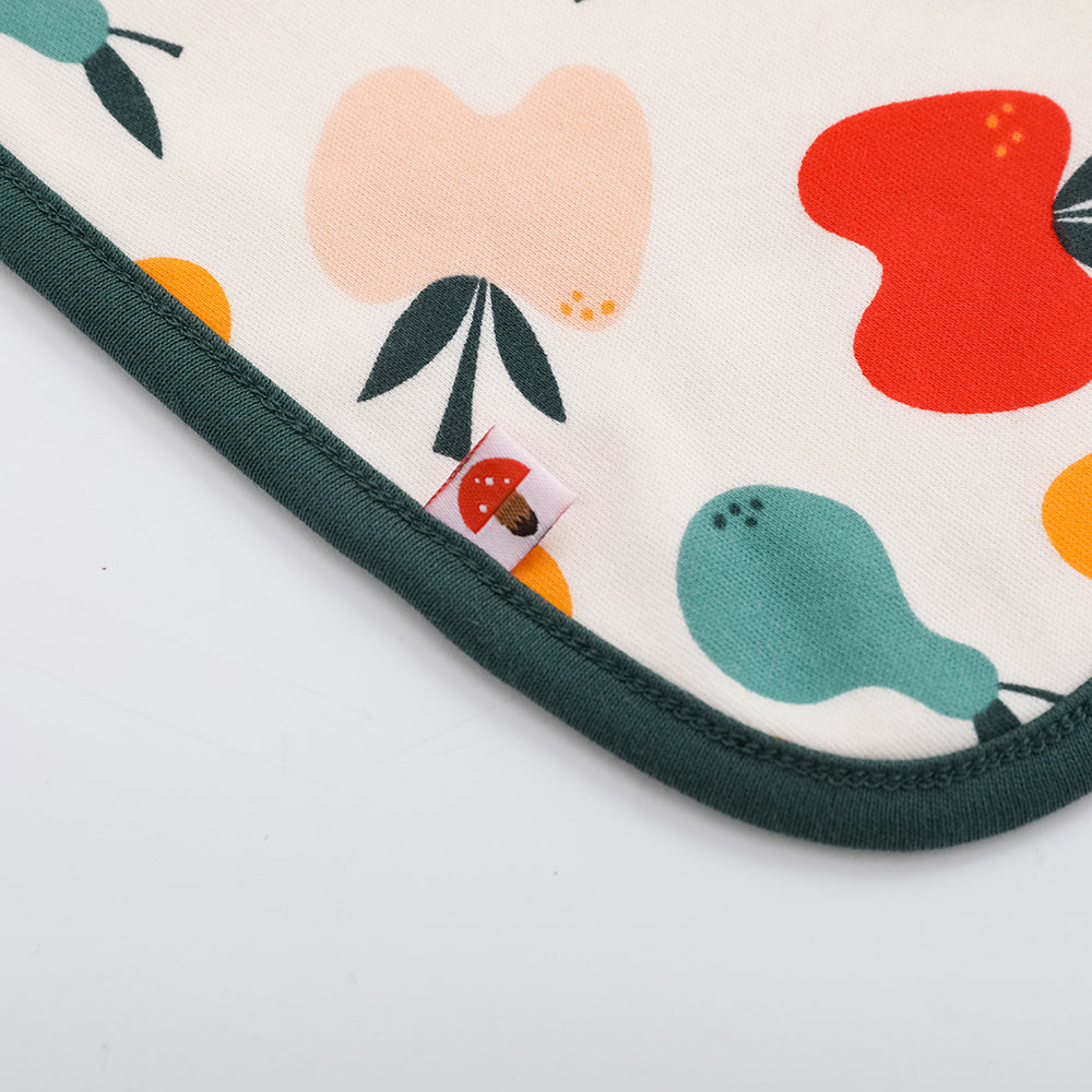 Baby Unisex Fruit Print Cotton Blanket