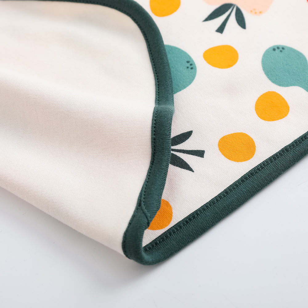 Baby Unisex Fruit Print Cotton Blanket