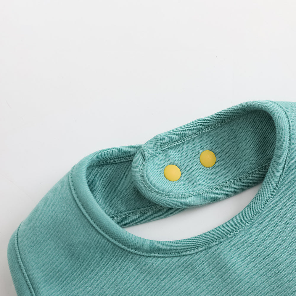 Baby Boy Carrot Pattern Cotton Bib
