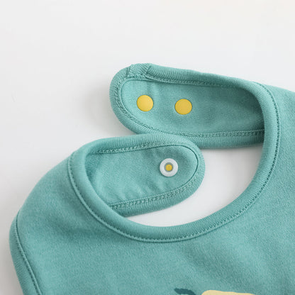 Baby Boy Carrot Pattern Cotton Bib