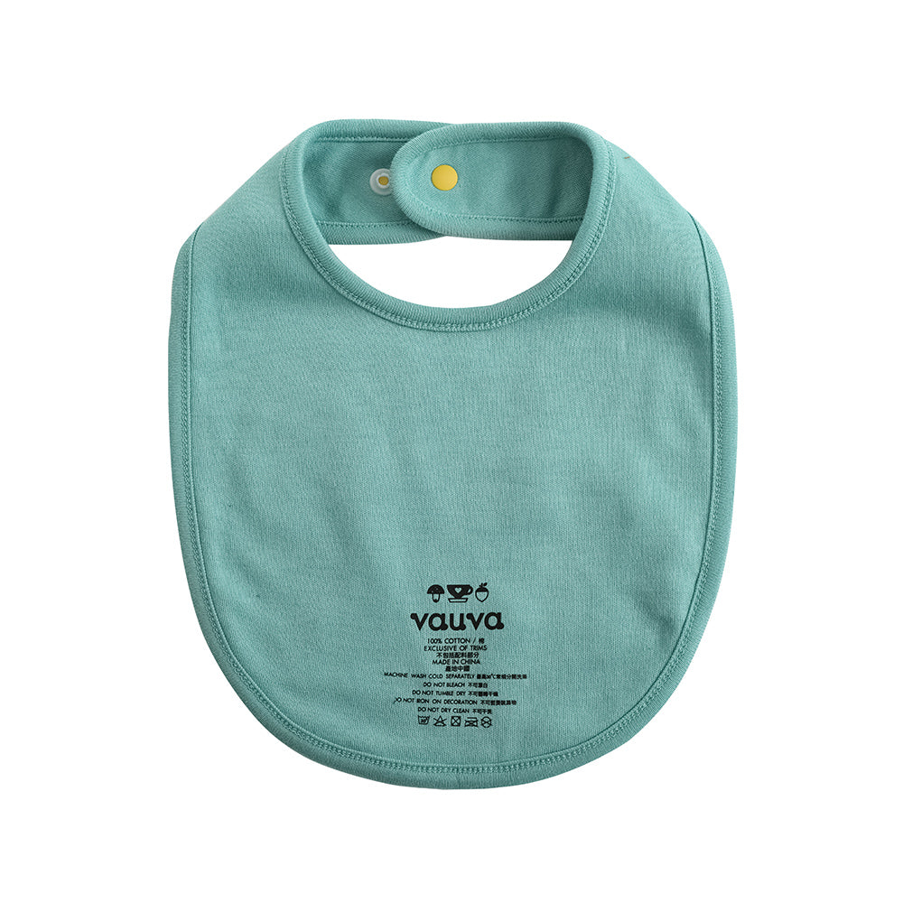 Baby Boy Carrot Pattern Cotton Bib