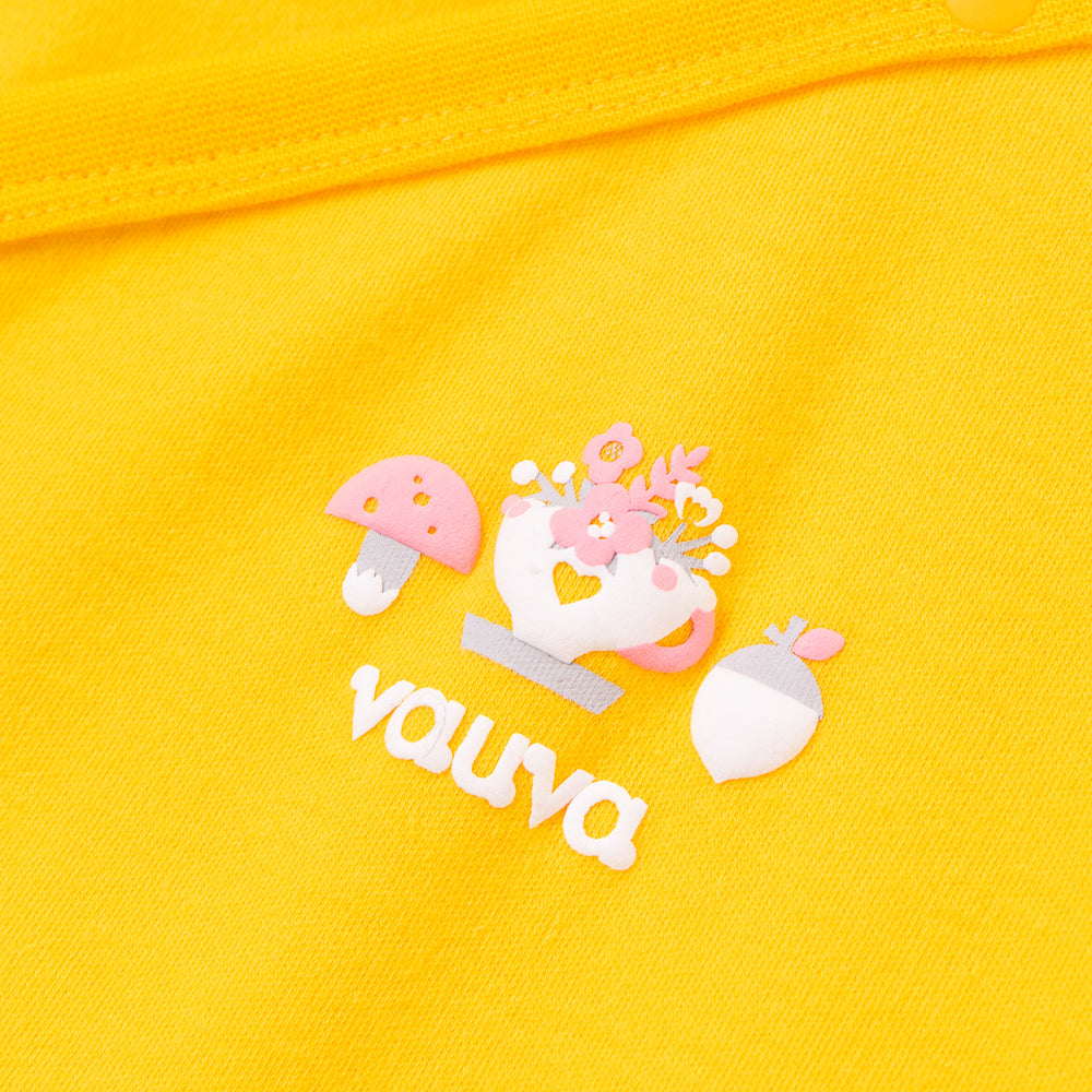 Vauva Baby Girls Hearts and Basic Long Sleeves Romper Set