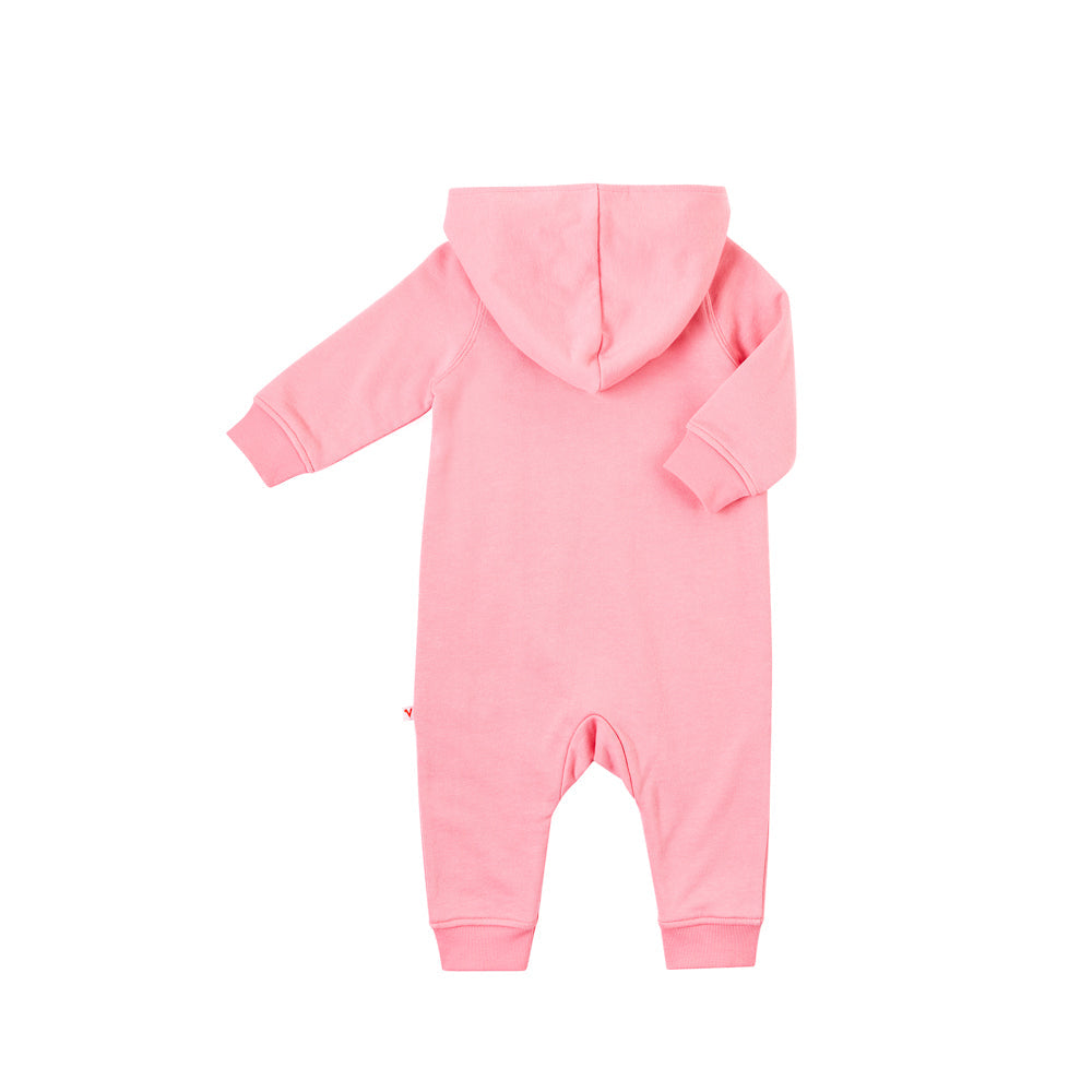 Baby Girls Lovely Nuts Hooded Long Sleeves Bodysuit