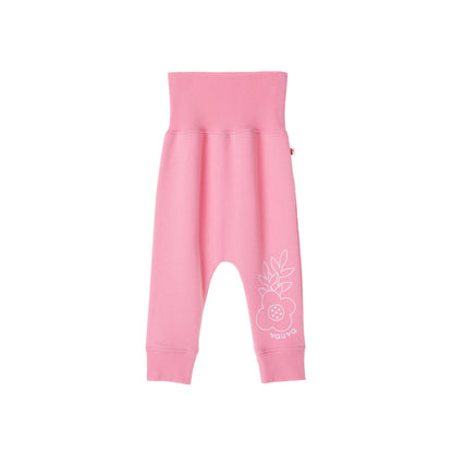 Baby Girls Flowers High Waist Pants