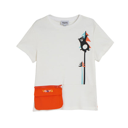 Bear Pocket T-Shirt