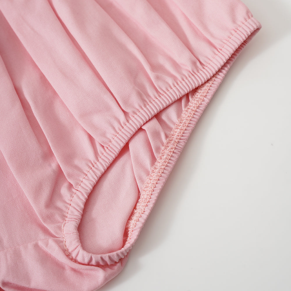 Vauva X Moomin SS23-女嬰遍布印刷棉線和底部套裝