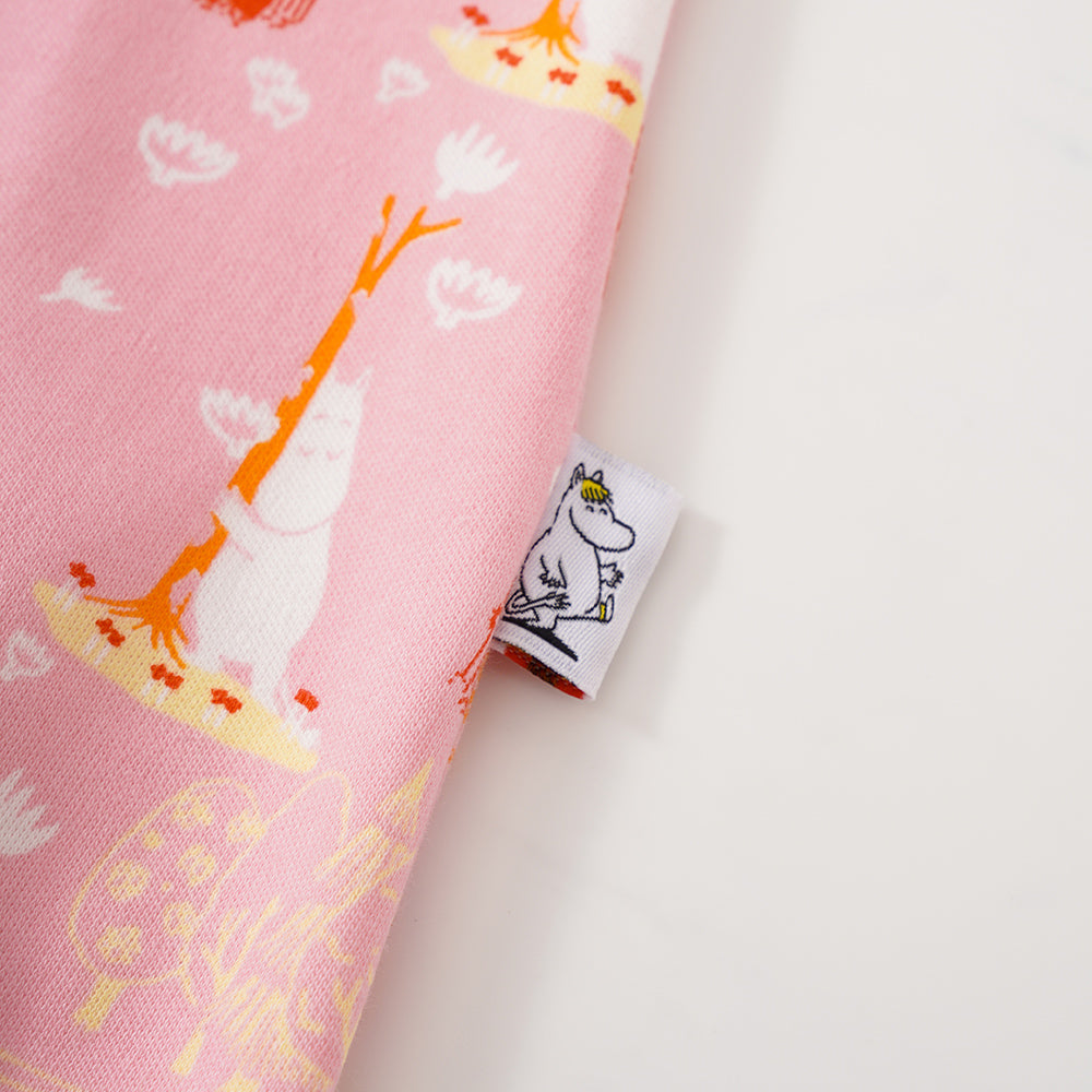 Baby Girls All Over Print Cotton Short Sleeves Romper