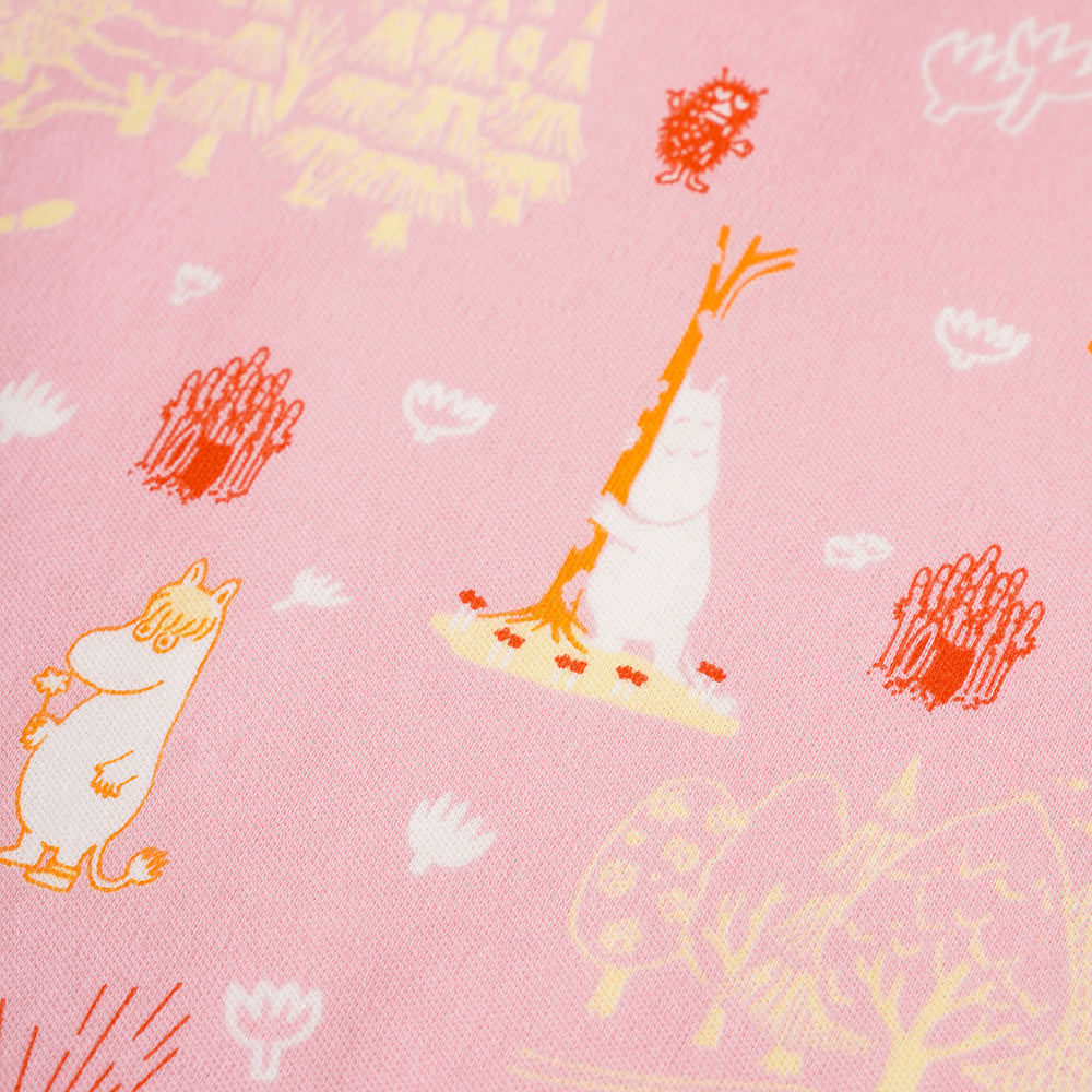 Baby Girls All Over Print Cotton Short Sleeves Romper