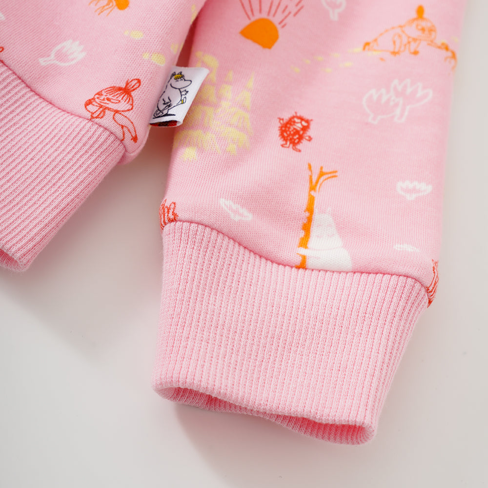Vauva X Moomin SS23-女嬰棉帽長袖外套