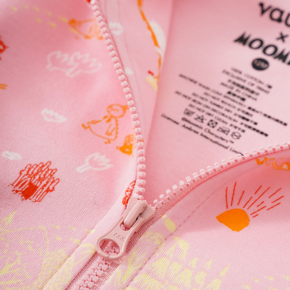 Vauva X Moomin SS23-女嬰棉帽長袖外套
