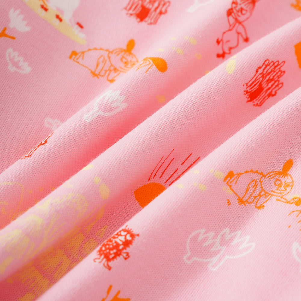 Vauva X Moomin SS23-女嬰棉帽長袖外套