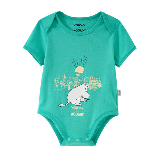 Baby Uniseprint Cotton Short Sleeves Bodysuit