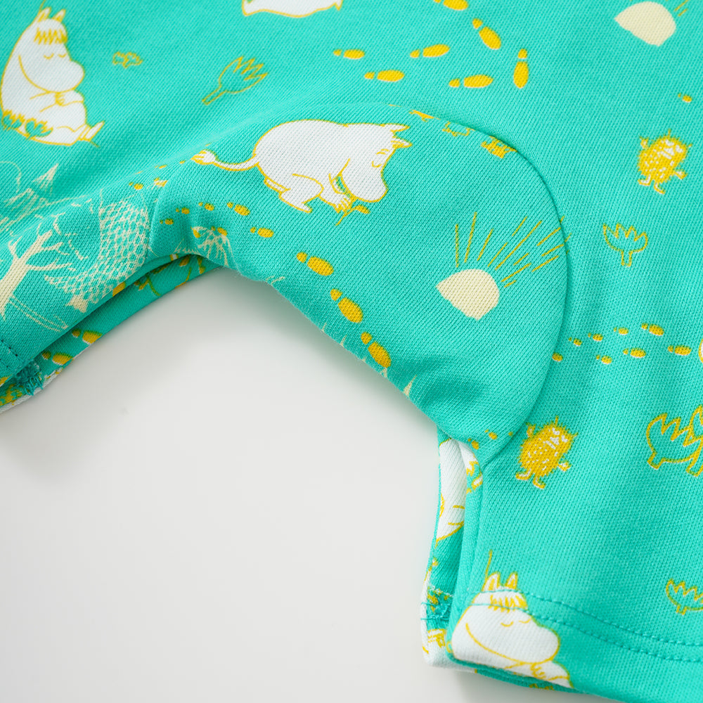 Baby Unisex All Over Print Cotton Short Sleeves Romper