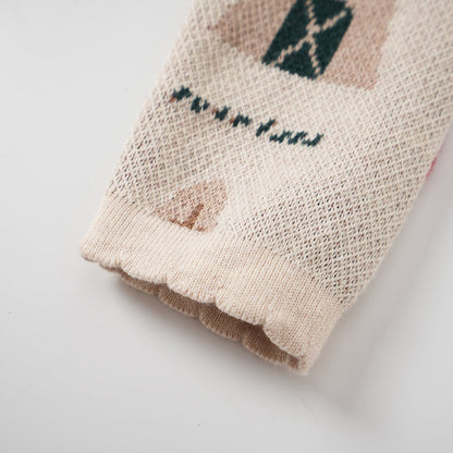 Vauva FW23 - 女嬰風車全印花長袖針織夾克