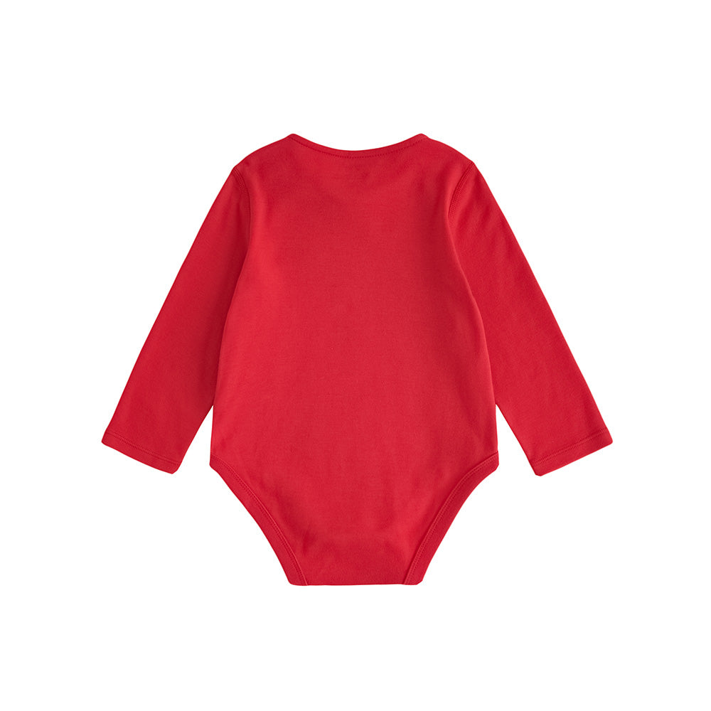 Baby Girls New Year Festival Cotton Bodysuit