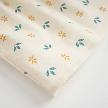 Girls Printed Elastic Waist A-Line Skirt