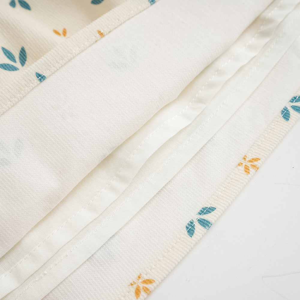 Girls Printed Elastic Waist A-Line Skirt