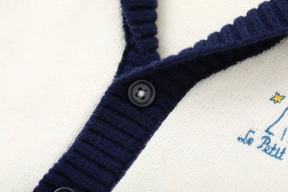 Boys Embroidered Cardigan
