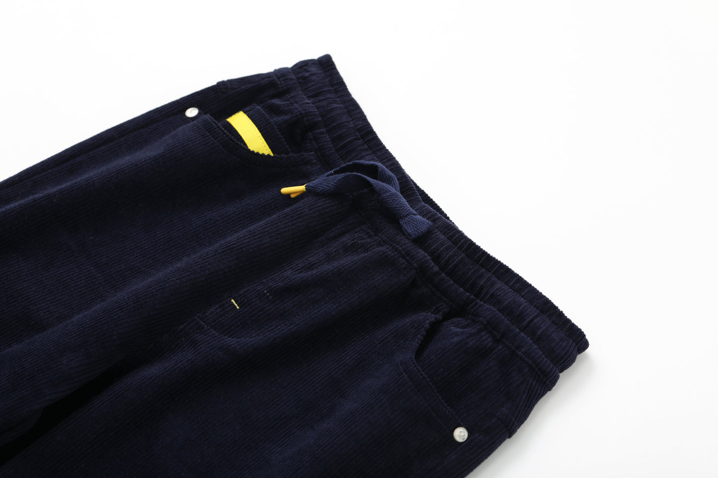 Boys Embroidered Corduroy Pants