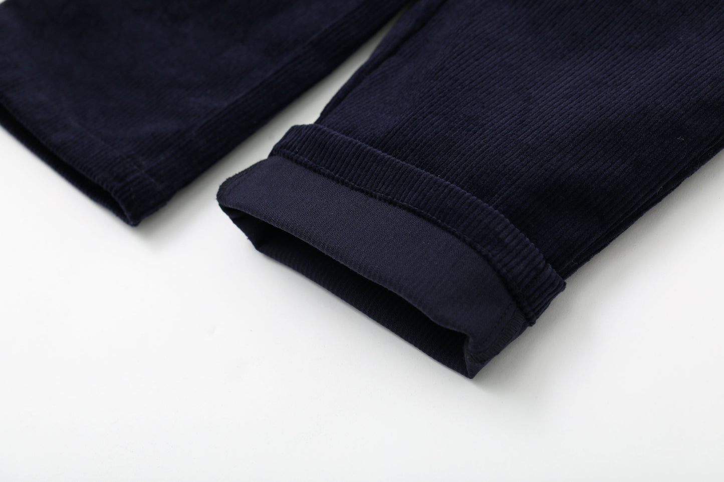 Boys Embroidered Corduroy Pants