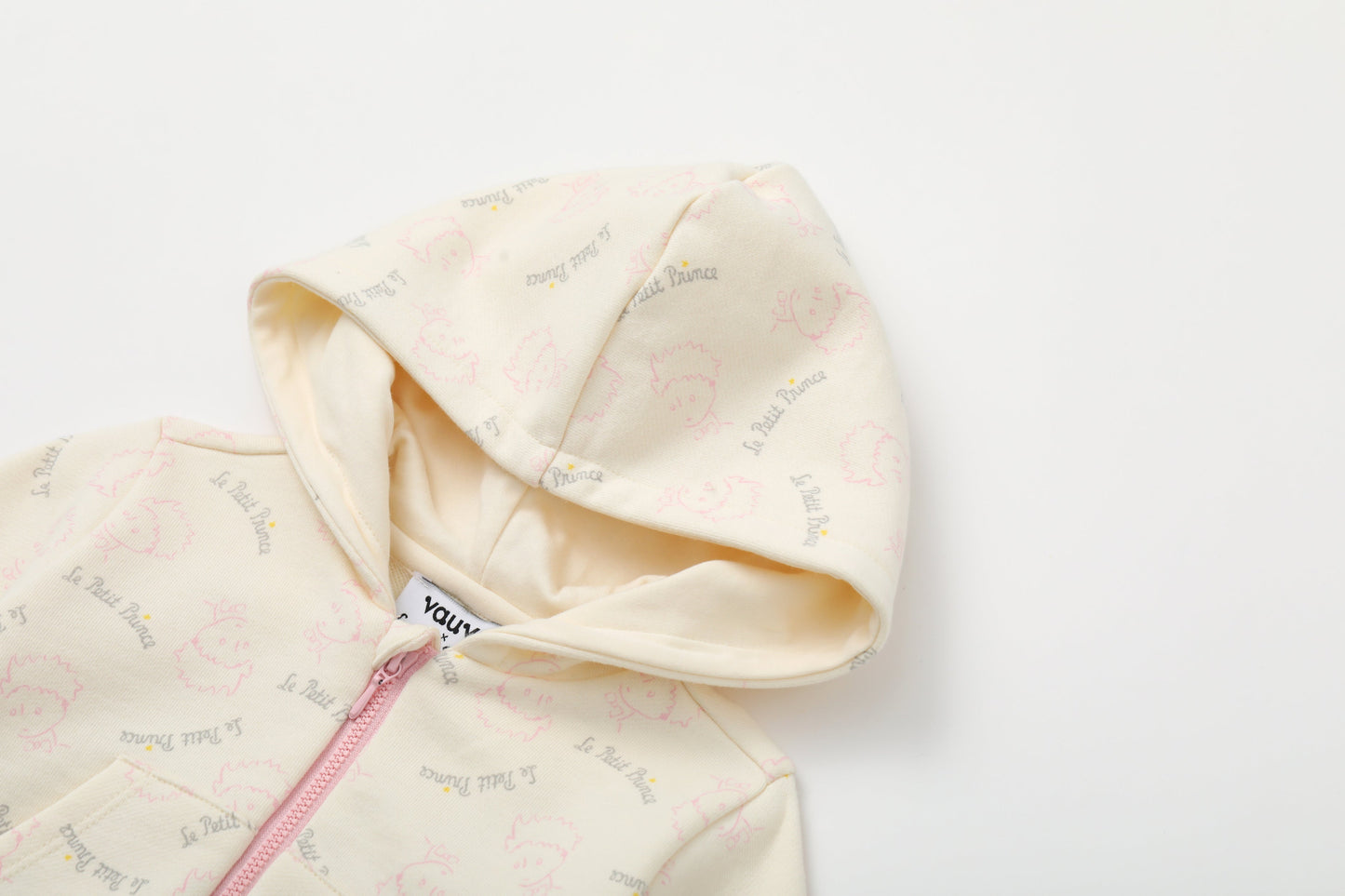 Baby Hooded Long Sleeve Zip Jacket