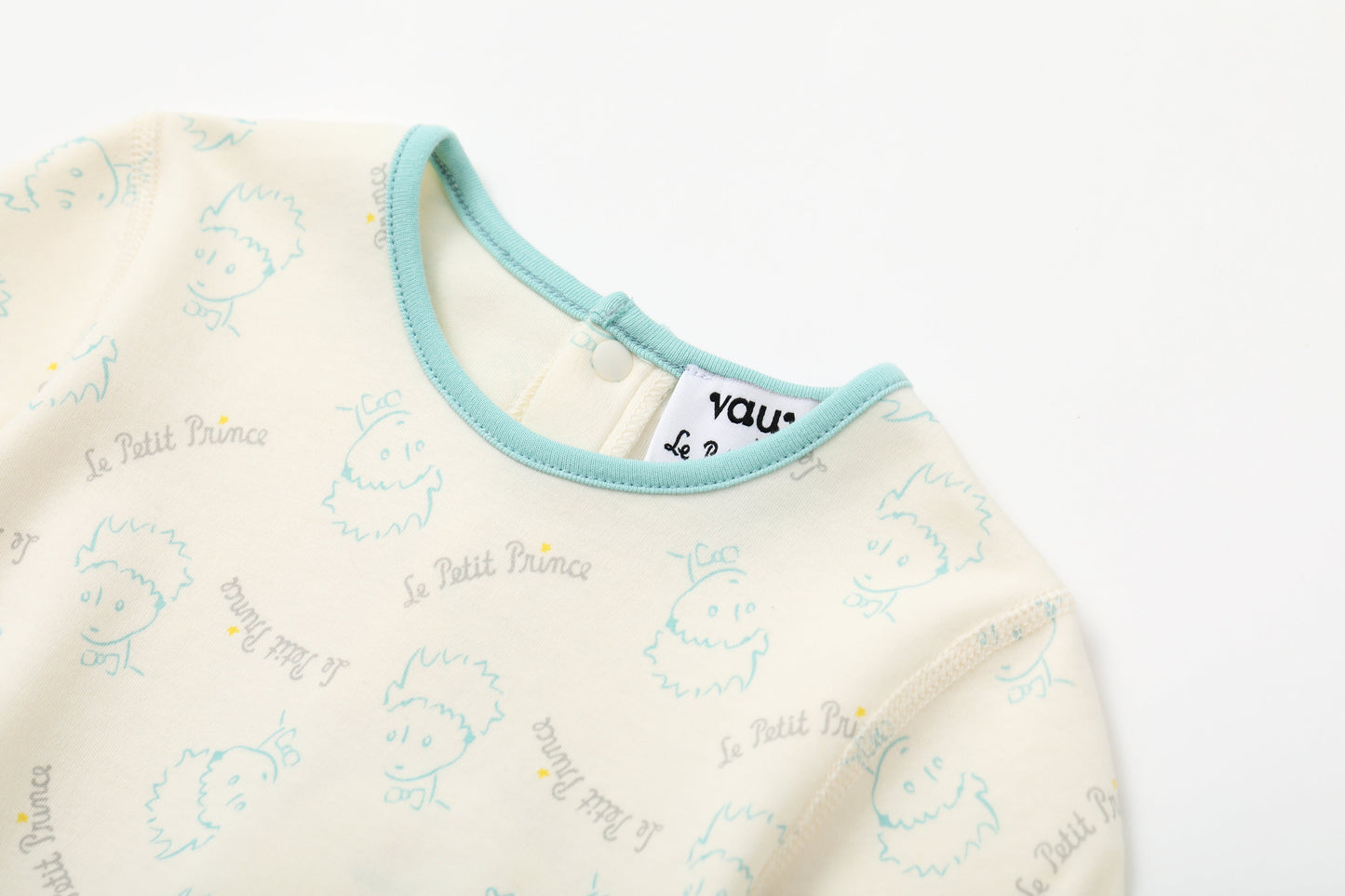 Baby Boy Little Prince Full Print Long Sleeve Bodysuit