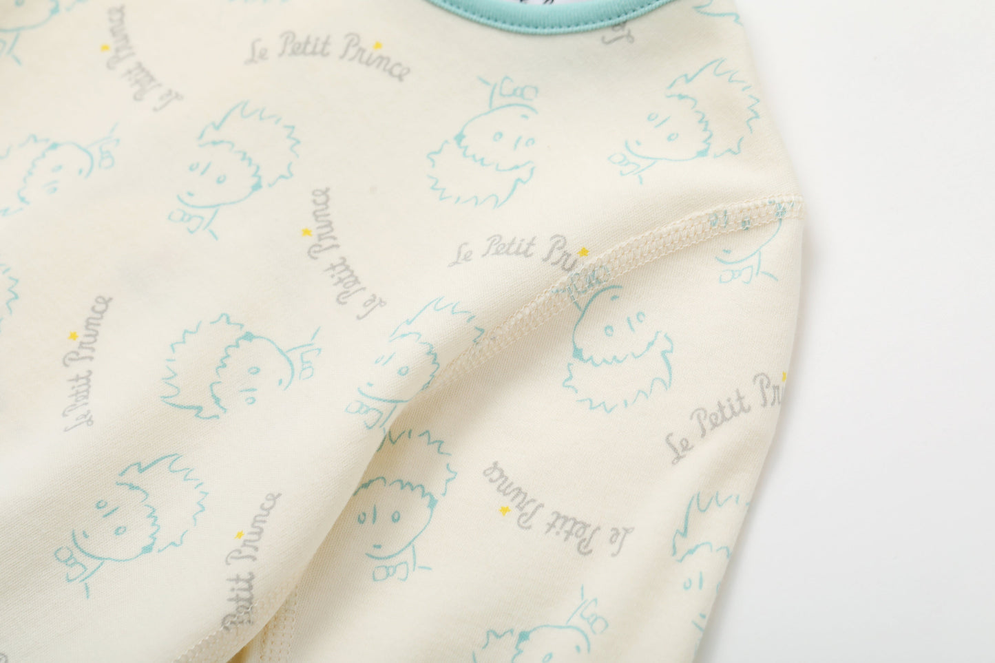 Baby Boy Little Prince Full Print Long Sleeve Bodysuit