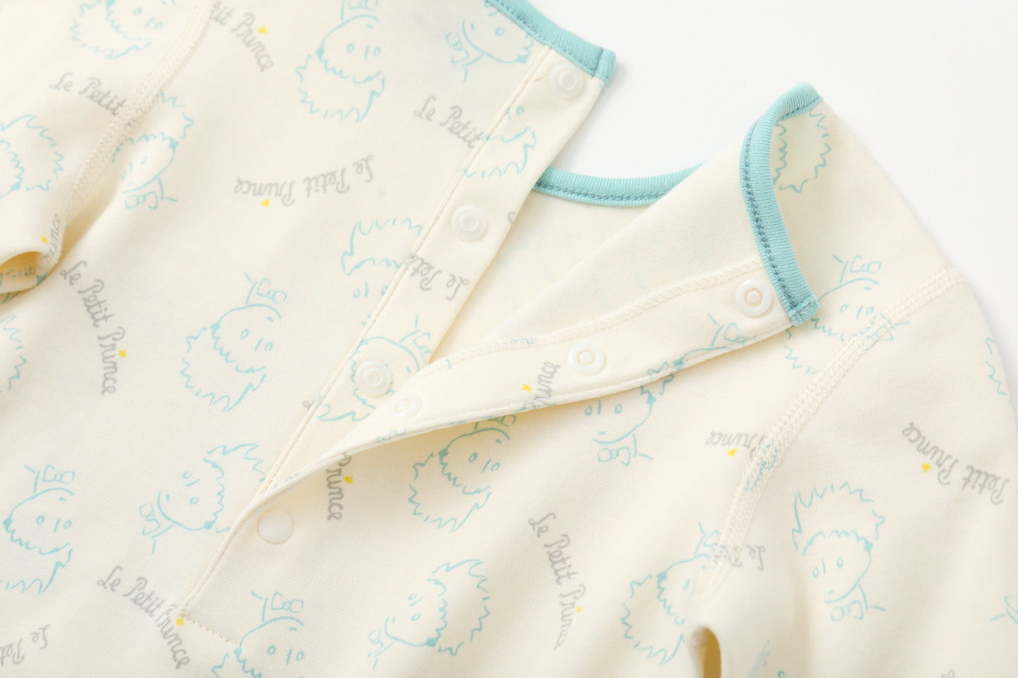 Baby Boy Little Prince Full Print Long Sleeve Bodysuit