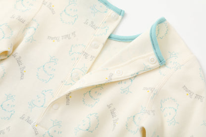 Baby Boy Little Prince Full Print Long Sleeve Bodysuit