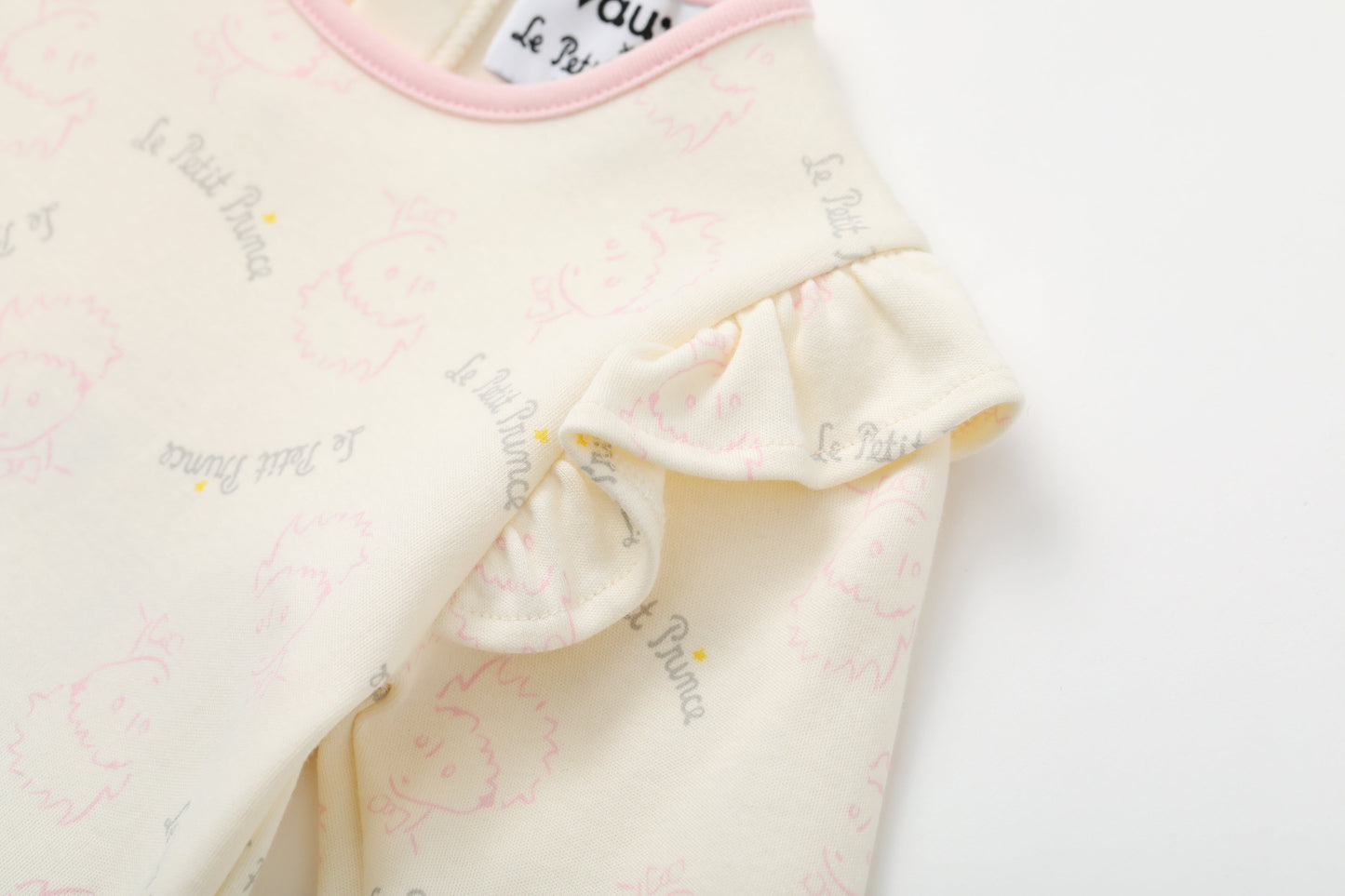 Baby Girl Little Prince Full Print Long Sleeve Bodysuit
