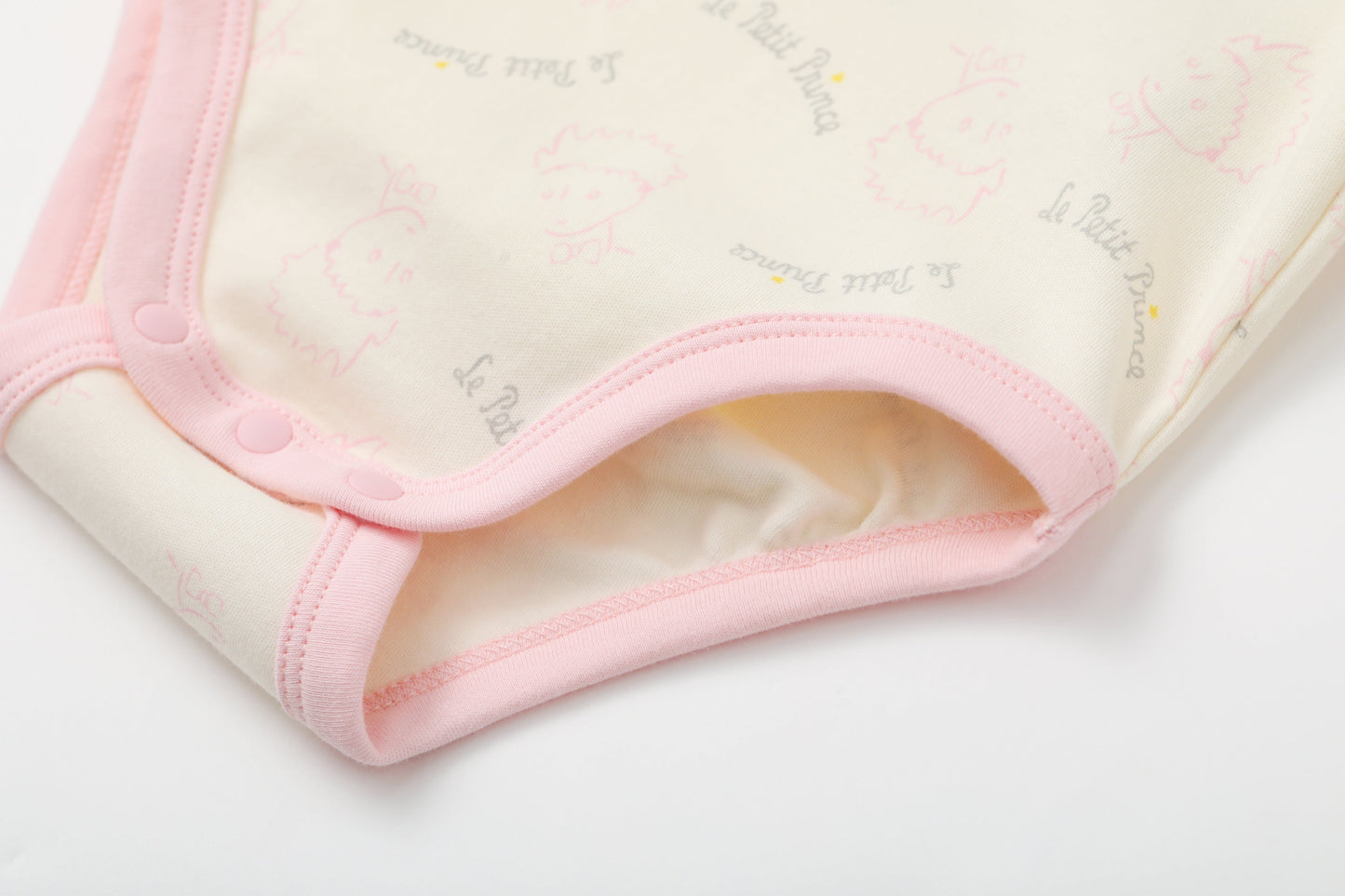 Baby Girl Little Prince Full Print Long Sleeve Bodysuit
