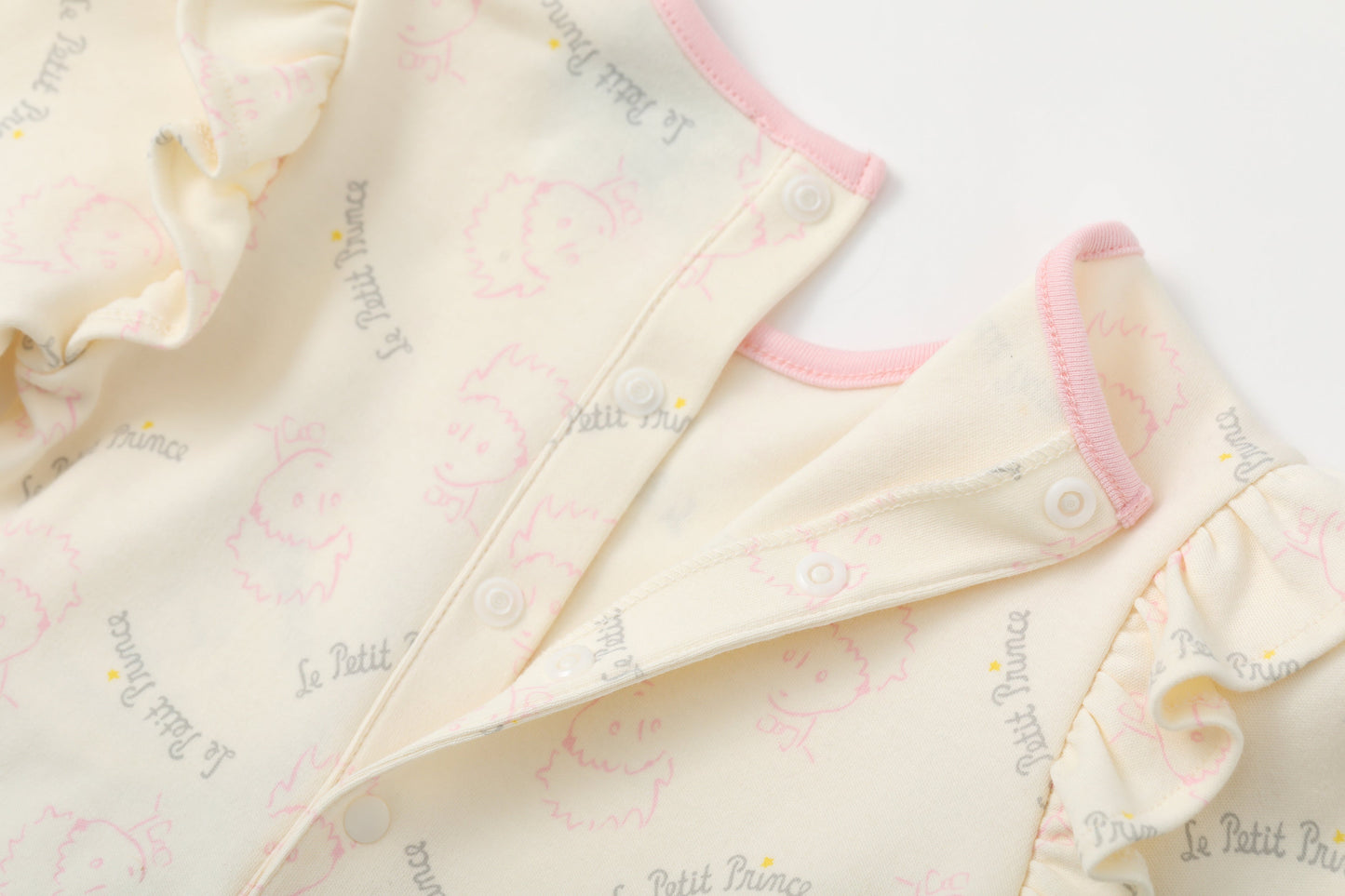 Baby Girl Little Prince Full Print Long Sleeve Bodysuit