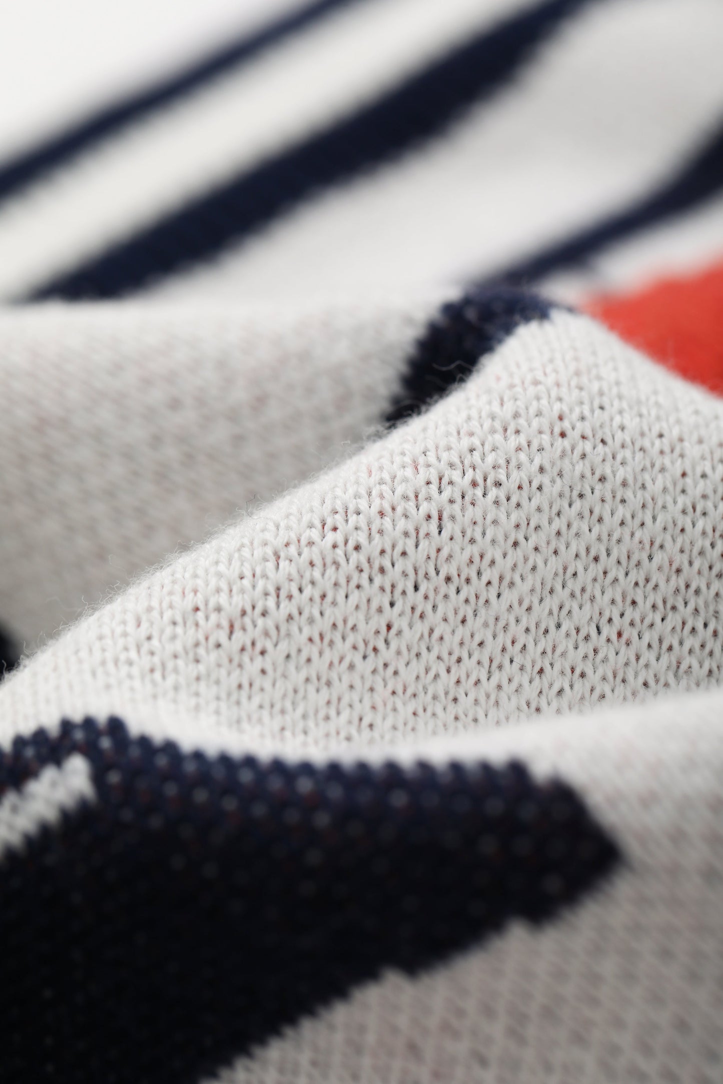 Vauva SS24 - Baby Boy Sailing Pattern Long Sleeve Cardigan (White) - Product 10