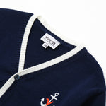 Vauva SS24 - Baby Boy Sailing Embroidered Long Sleeve Cardigan - Product 4