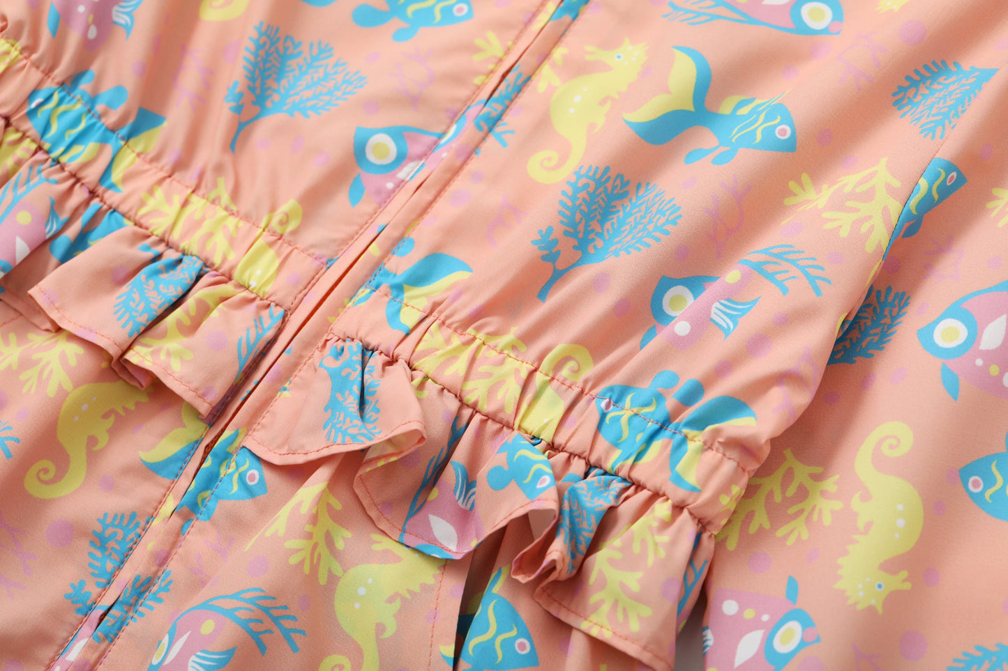 Vauva SS24 - Girls Long Sleeves Windbreaker (Sand Pink) - Product 9