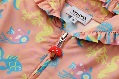 Vauva SS24 - Girls Long Sleeves Windbreaker (Sand Pink) - Product 10