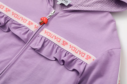 Vauva SS24 - Girls Long Sleeves Windbreaker (Purple) - Product 11