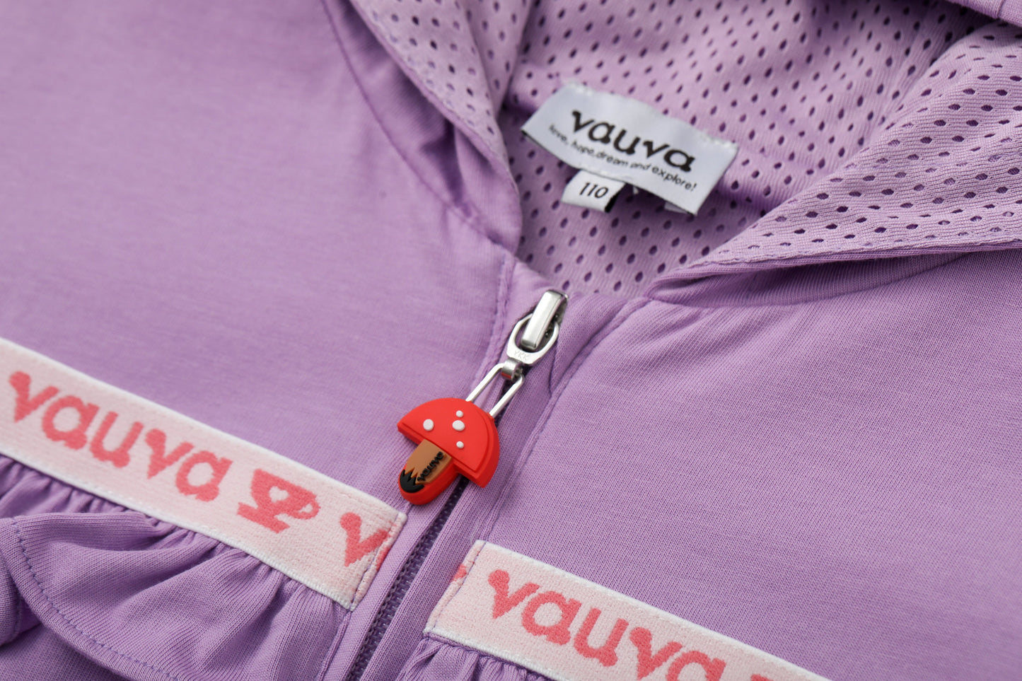 Vauva SS24 - Girls Long Sleeves Windbreaker (Purple) - Product 2