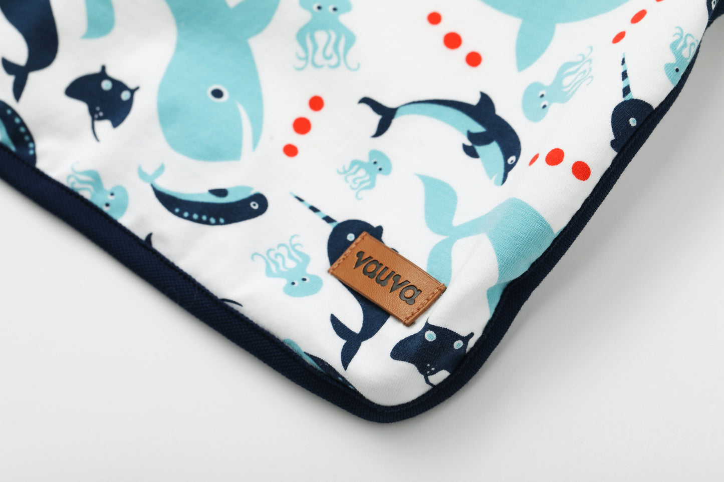 Vauva SS24 - Baby Boy Long Sleeves Bib (Whale) - Product 7