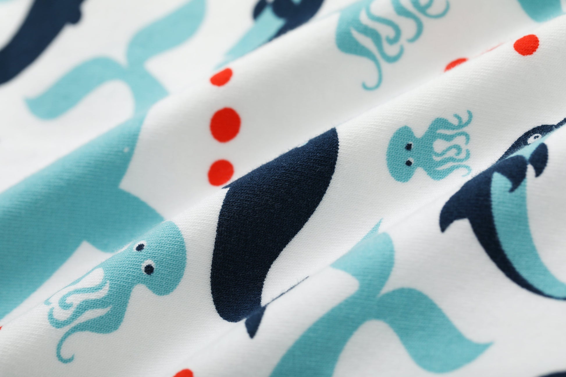 Vauva SS24 - Baby Boy Long Sleeves Bib (Whale) - Product 10