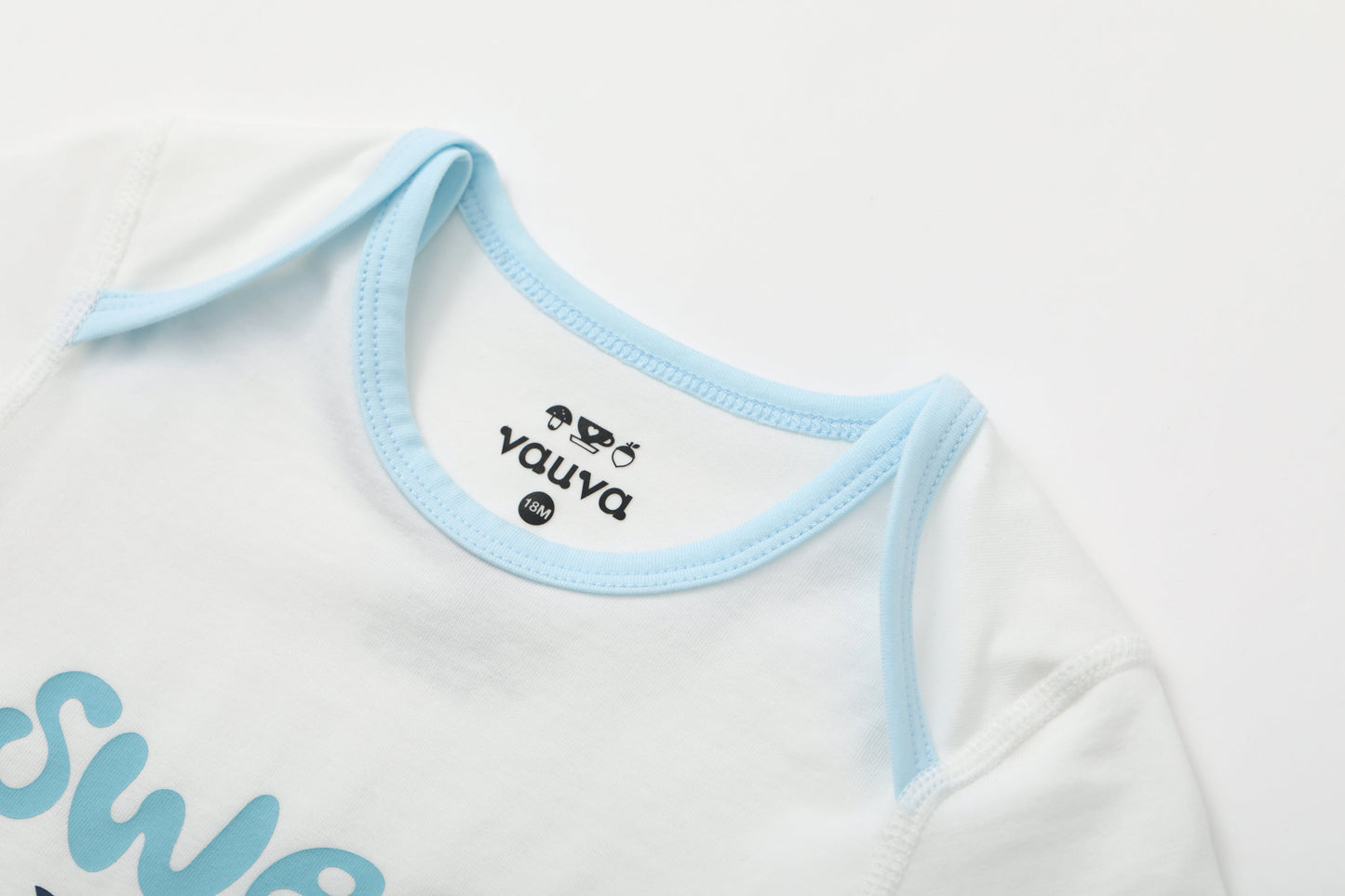 Vauva SS24 - Baby Boy Sweet Dream Short Sleeves Bodysuit - Product 4