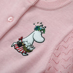 Vauva x Moomin - Baby Girls Moomin Long Sleeve Cardigan (Pink)  - Product Image 8