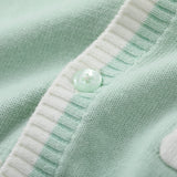 Vauva x Moomin - Baby Moomin Long Sleeve Cardigan (Pastel Green)  - Product Image 7