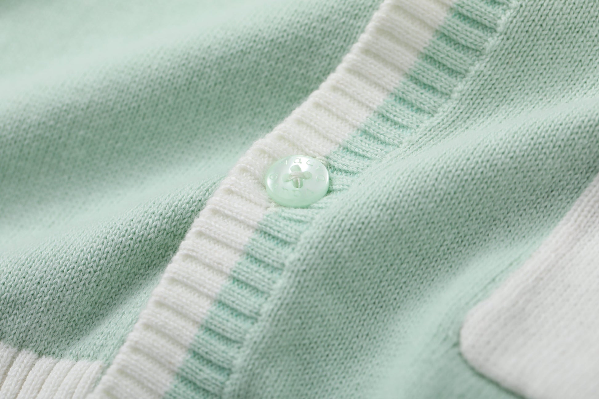 Vauva x Moomin - Baby Moomin Long Sleeve Cardigan (Pastel Green)  - Product Image 7
