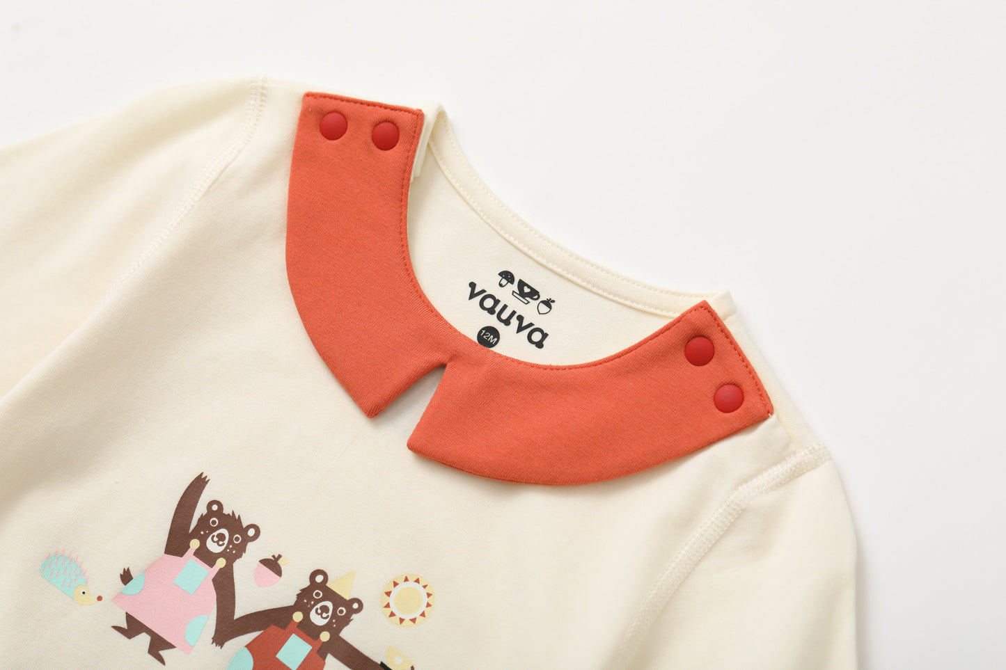 BBNS Festival Edition - Organic Cotton Printed Crew Neck Bodysuits